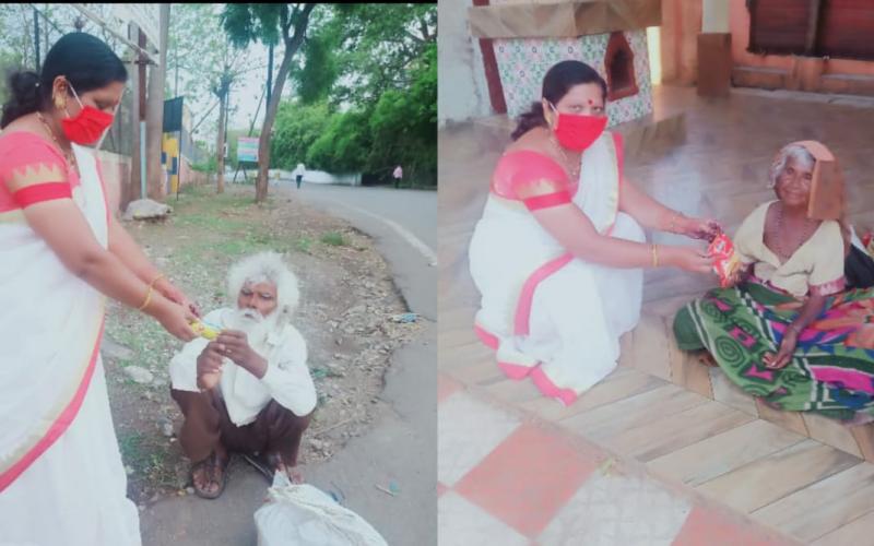 ANTI CORONA TASK FORCE ( PANDEMIC FORCE) -MAHARASHTRA DISTRIBUTES FOOD TO THE NEEDY